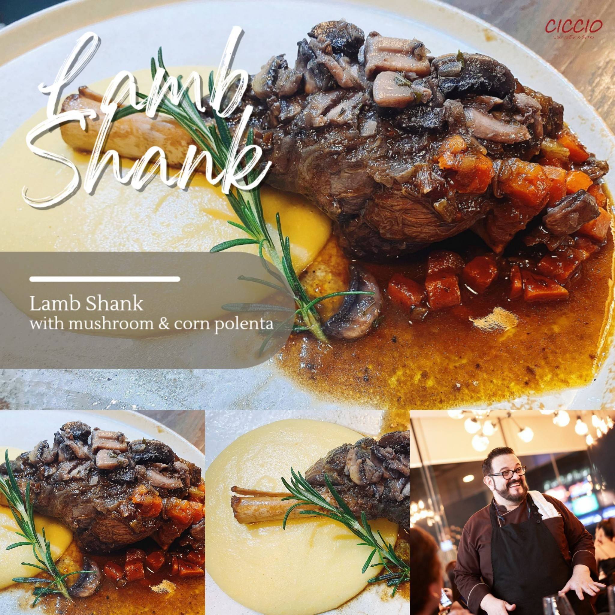 Read more about the article New Menu Lamb shank