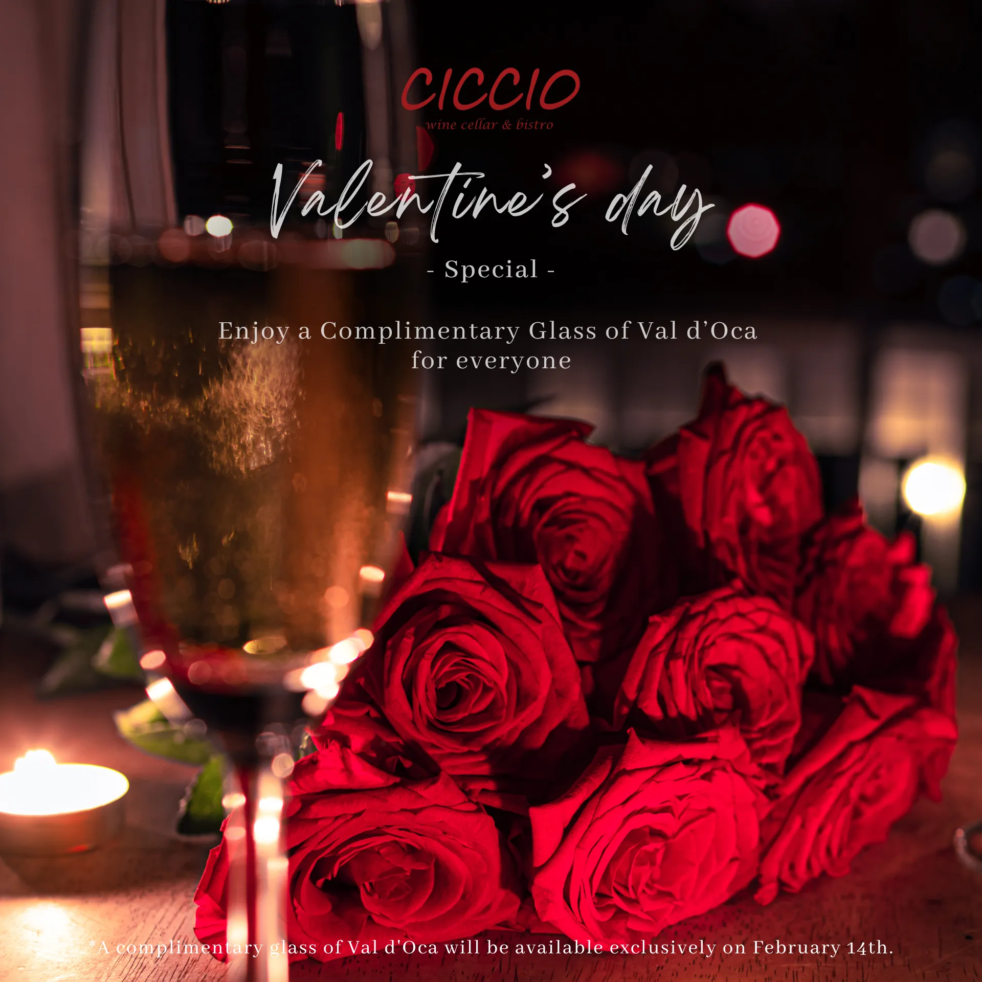 Read more about the article Valentine’s Day Special at Ciccio!